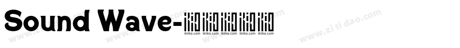 Sound Wave字体转换